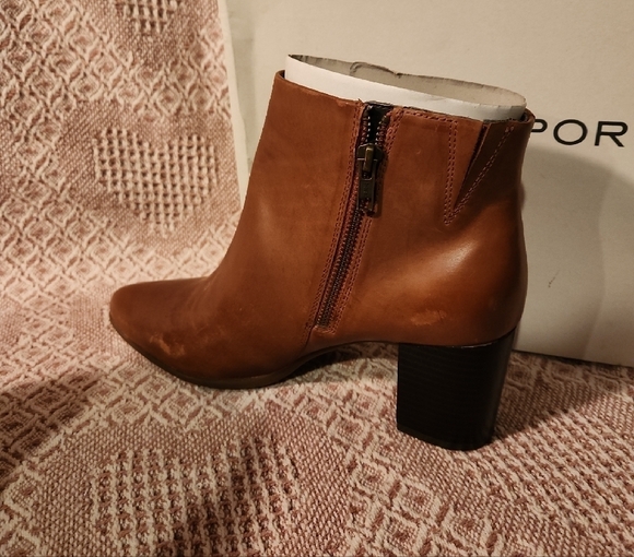 Rockport Camdyn Bootie Tan Women's Size 10 New In Box - Picture 5 of 15